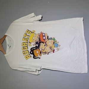 Rugrats Unisex Graphic White T-Shirt